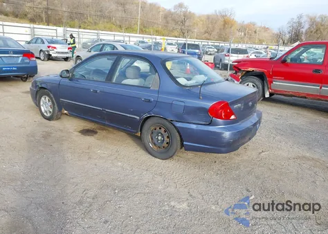 2003 Kia Spectra Ls from USA, damaged, VIN KNAFB121035216922